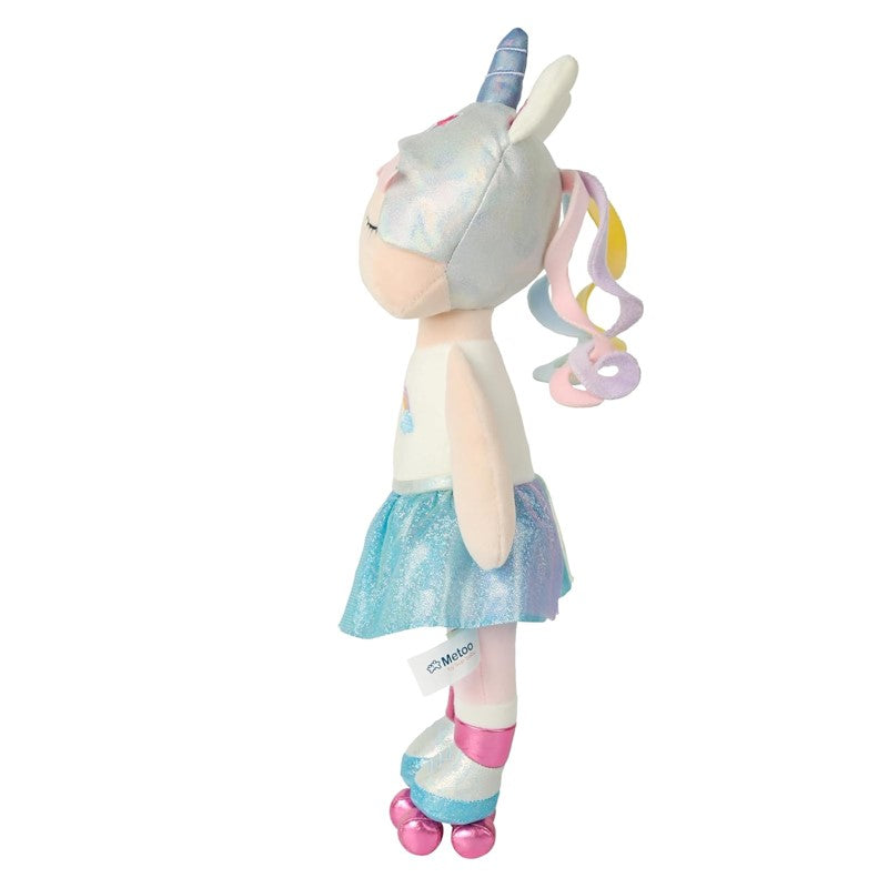 Boneca Mini Angela Unicornio Patinadora - Metoo