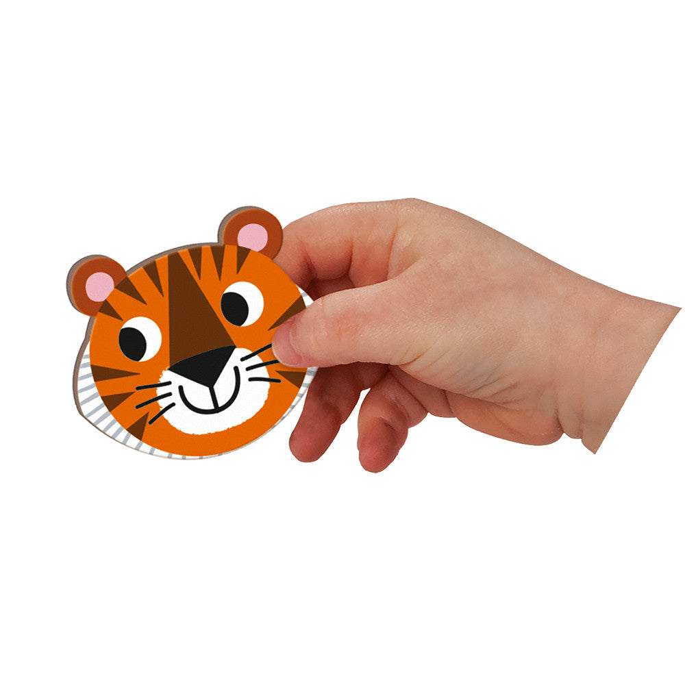 Livro Magnético Vida Animal 40 Peças - Janod