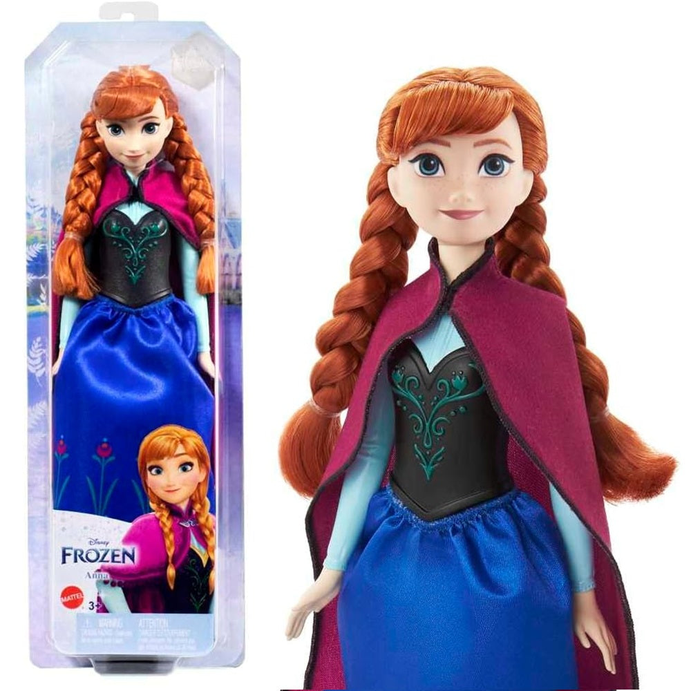 Bonecas Princesas Elsa e Anna Filme Frozen 1 e 2 - Mattel