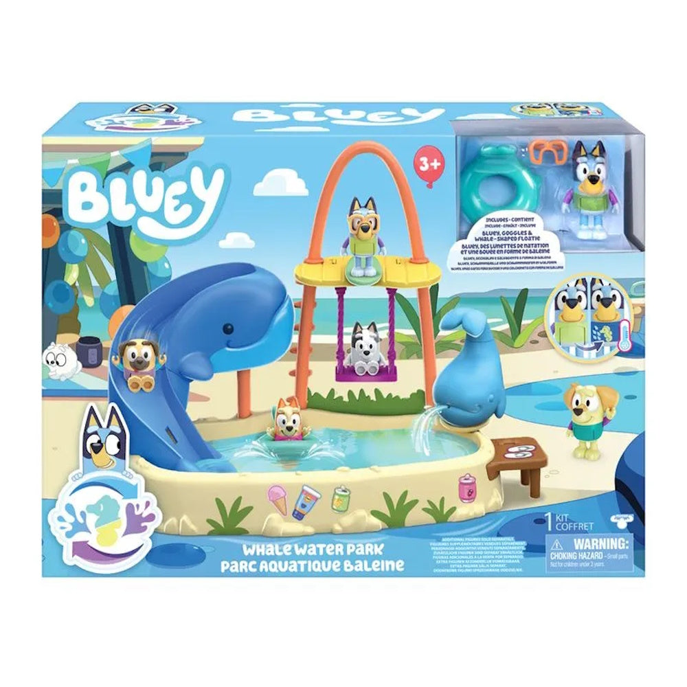 Playset Parque Aquático Ilha da Baleia Bluey - Candide
