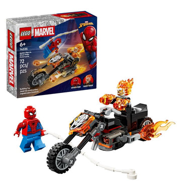 Lego Marvel Homem-Aranha vs Motoqueiro Fantasma - 76335