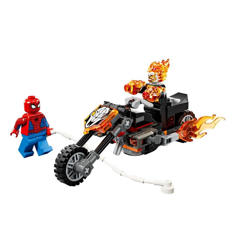Lego Marvel Homem-Aranha vs Motoqueiro Fantasma - 76335