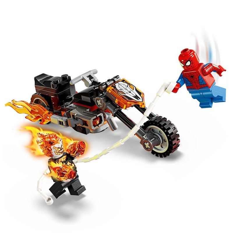 Lego Marvel Homem-Aranha vs Motoqueiro Fantasma - 76335