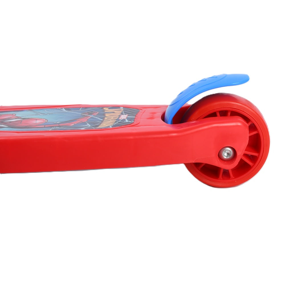 Patinete 3 rodas Spider Man com Led