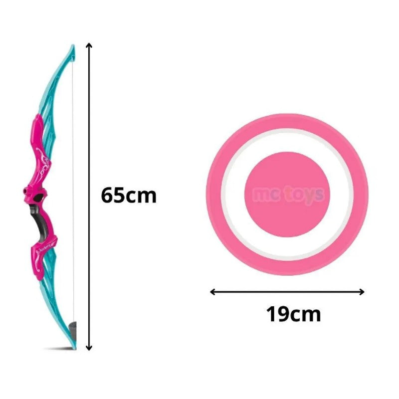Brinquedo Arco e Flecha Rosa - Zoop