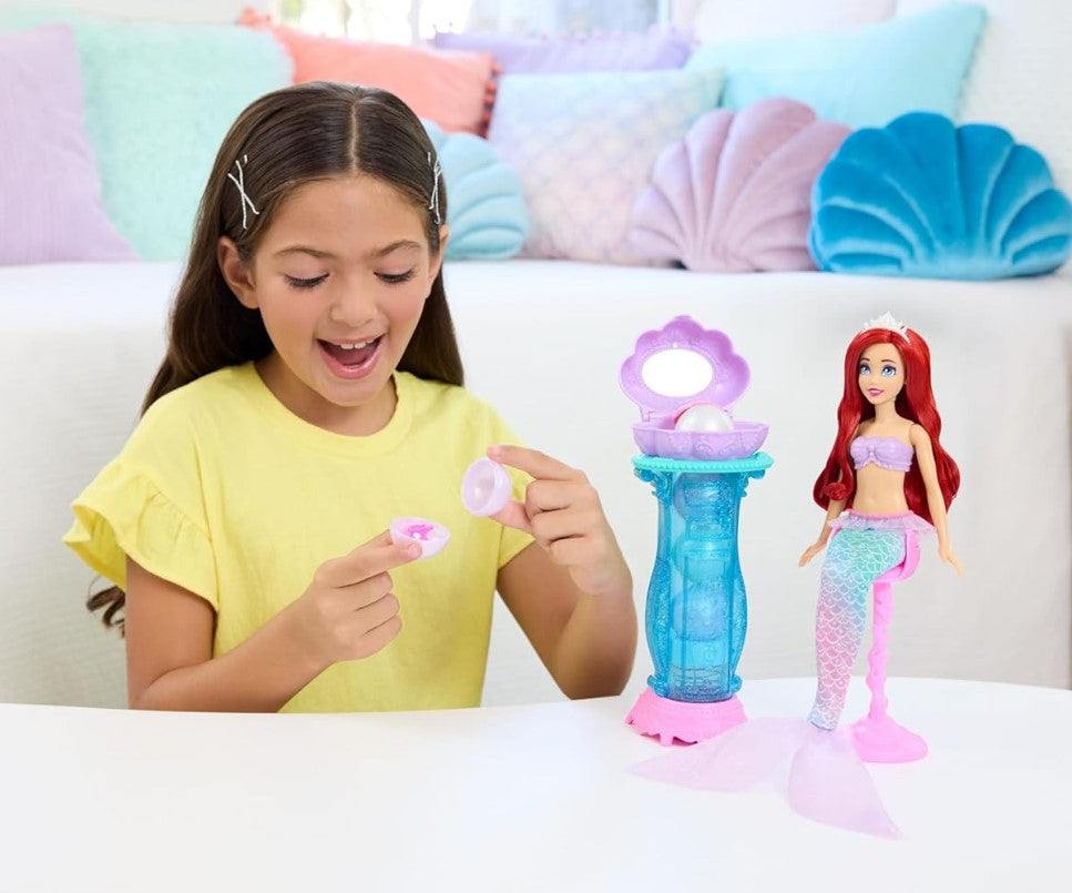 Boneca Princesa Ariel Disney Acessórios Surpresa - Mattel JBF86