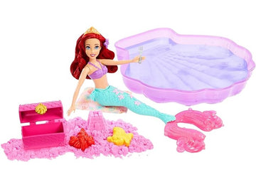 Boneca Princesa Ariel Conjunto Aventuras na Piscina - Mattel