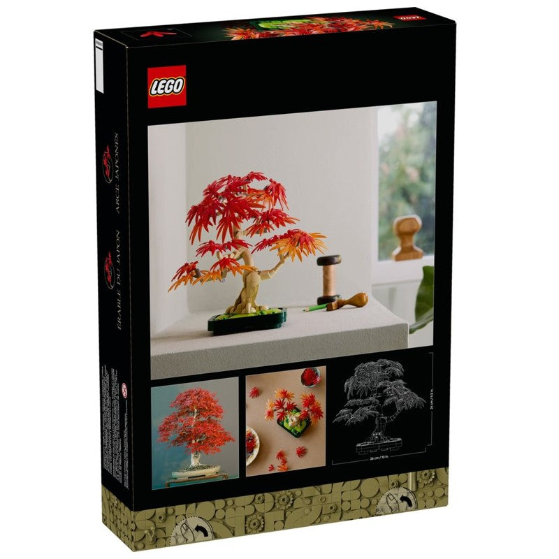 Lego Árvore de bonsai de bordo vermelho japonês - 10348