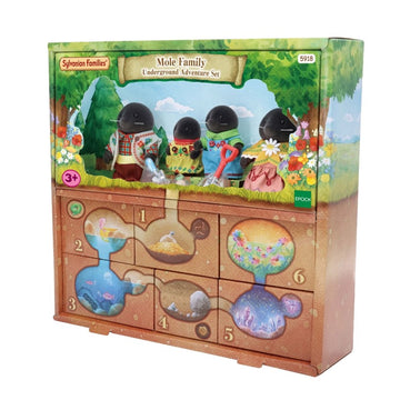 Sylvanian Families Aventuras Subterrâneas da Familia Toupeira - Epoch