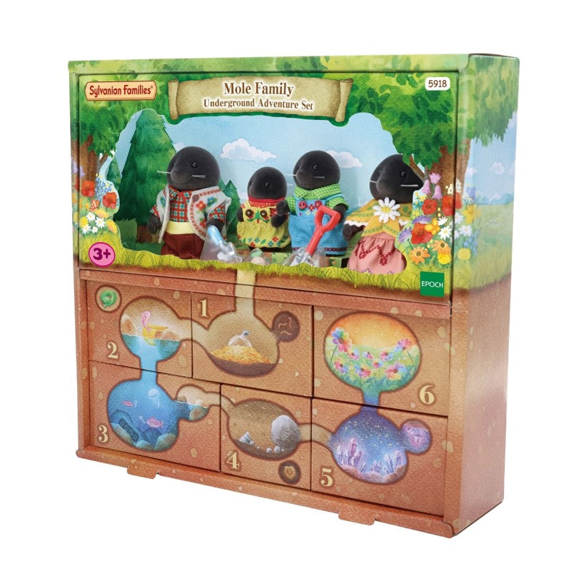 Sylvanian Families Aventuras Subterrâneas da Familia Toupeira - Epoch
