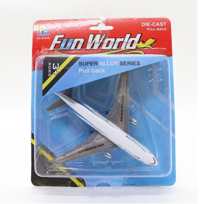 Avião de Fricção Metal - SHINY TOYS