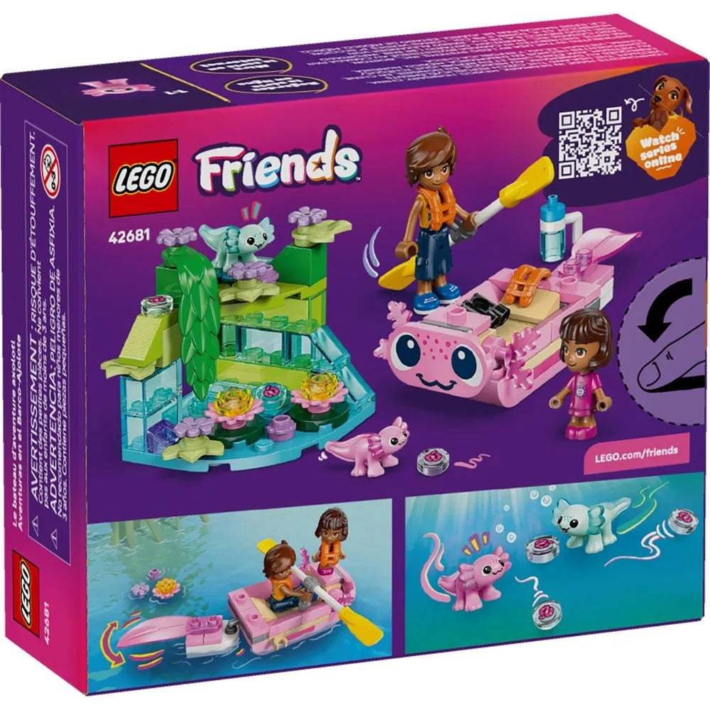 Lego Friends Barco de Aventura Axolote - 42681