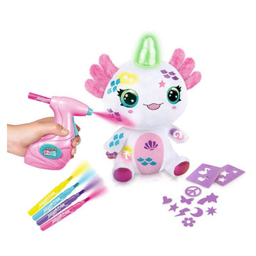 Pelucia Axolote Airbrush Plush Com Luz - Fun