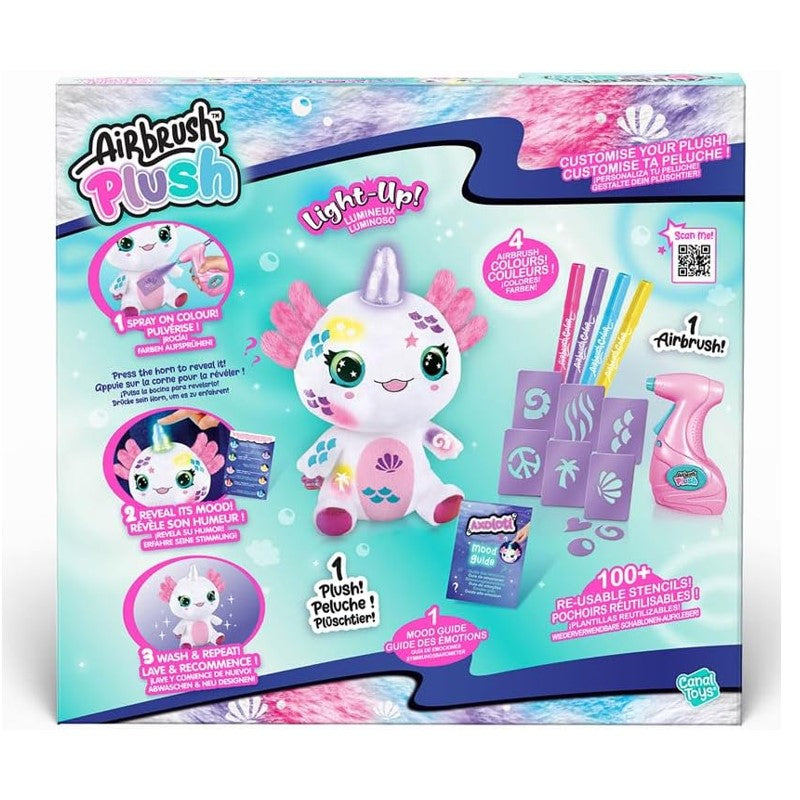 Pelucia Axolote Airbrush Plush Com Luz - Fun