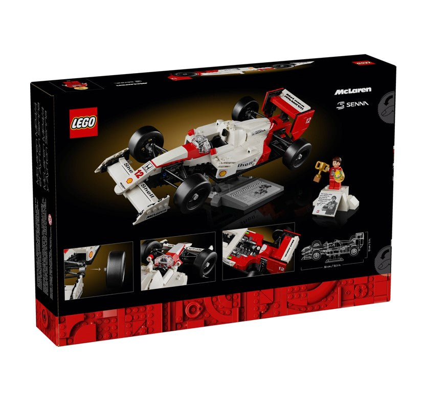 Lego Icons - McLaren MP4/4 e Ayrton Senna - 10330