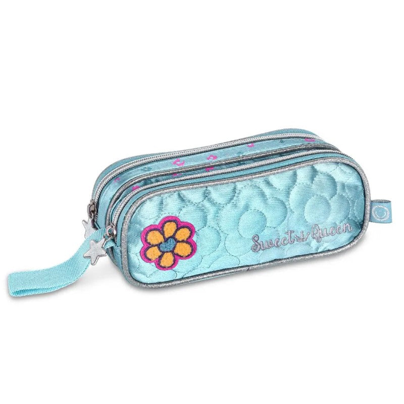 Estojo Duplo Escolar Sweet Queen - Clio