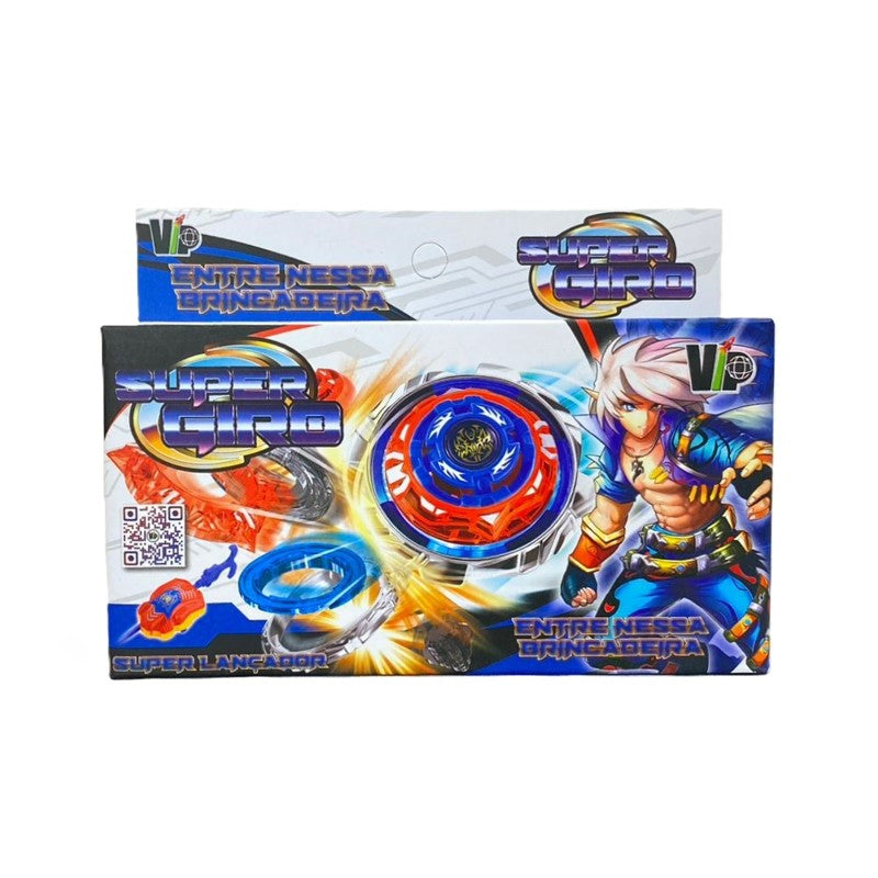Pião com Lançador Super Giro - Vip