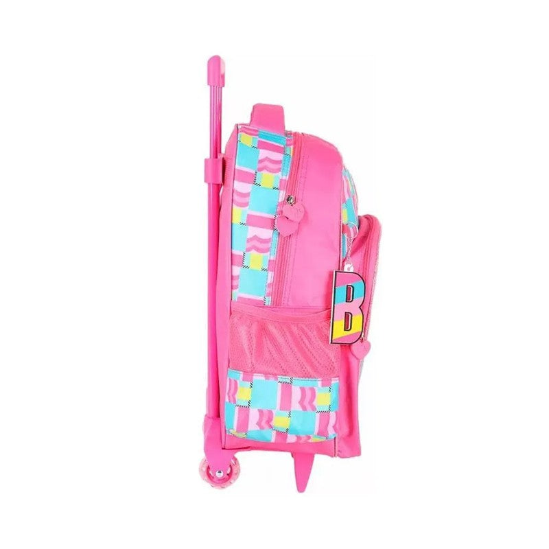 Mochila de Rodinha Escolar Barbie Fashion - Luxcel