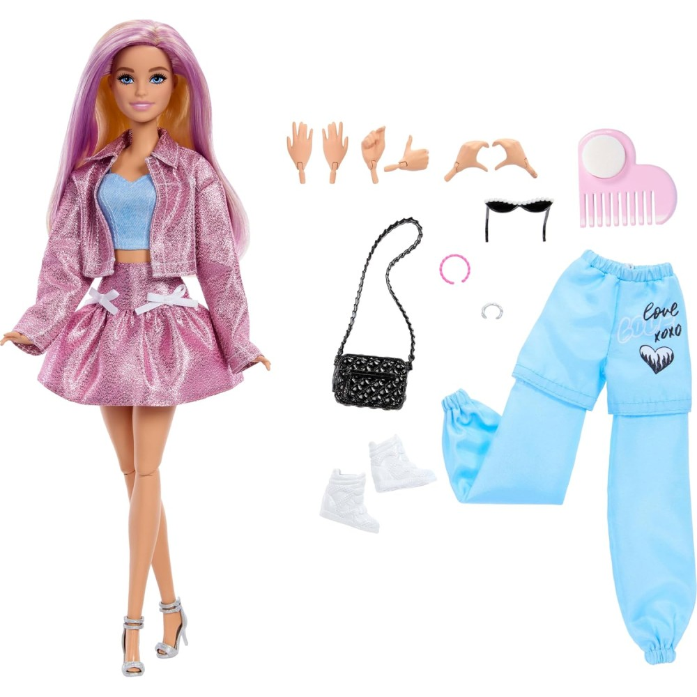 Barbie Deluxe Style Loira Customizada - JNC61