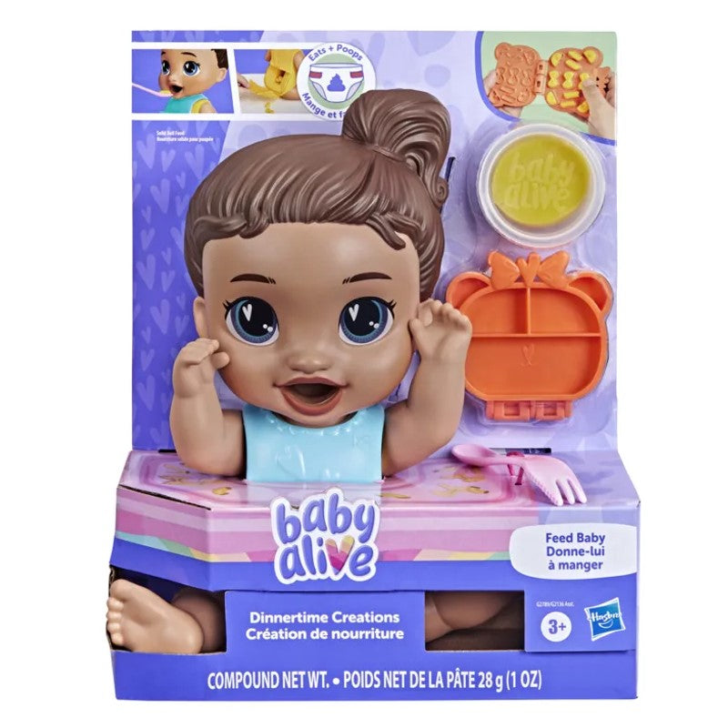 Boneca Baby Alive Hora do Jantar Gigi Giggles - Hasbro