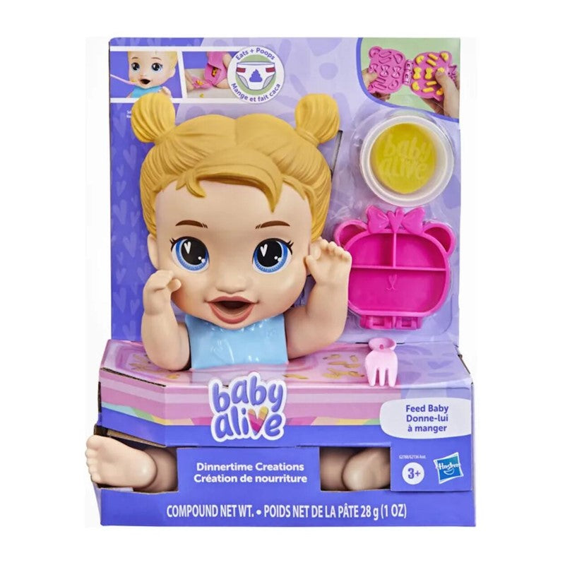Boneca Baby Alive Alimentar o Bebê Harper Hugs - Hasbro