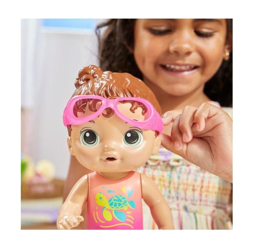 Boneca Baby Alive Bebê Na Piscina Morena - Hasbro