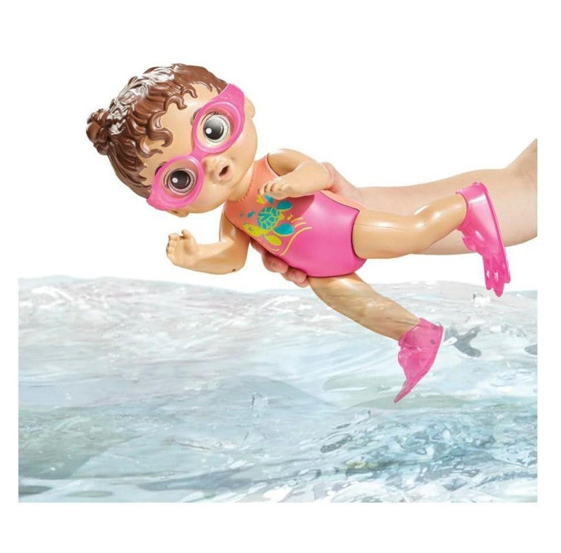 Boneca Baby Alive Bebê Na Piscina Morena - Hasbro