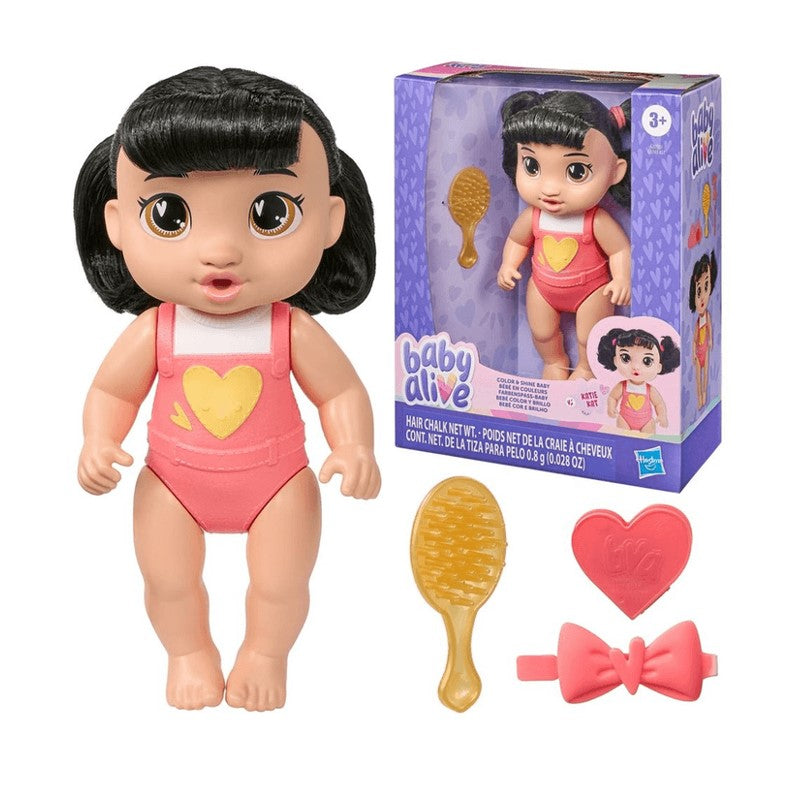 Boneca Baby Alive Katie Kat Cor e Brilho - Hasbro