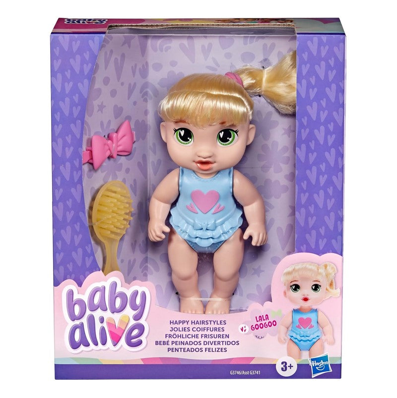 Baby Alive Penteados Felizes Lala Googoo - Hasbro