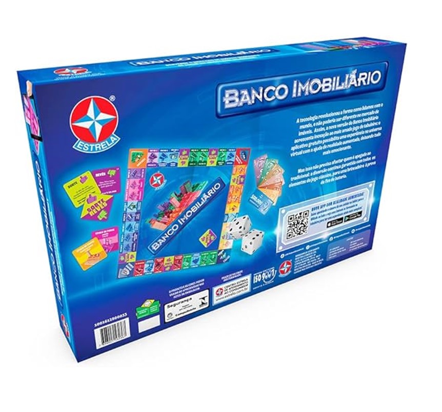 Jogo Banco Imobiliário Realidade Aumentada - Estrela