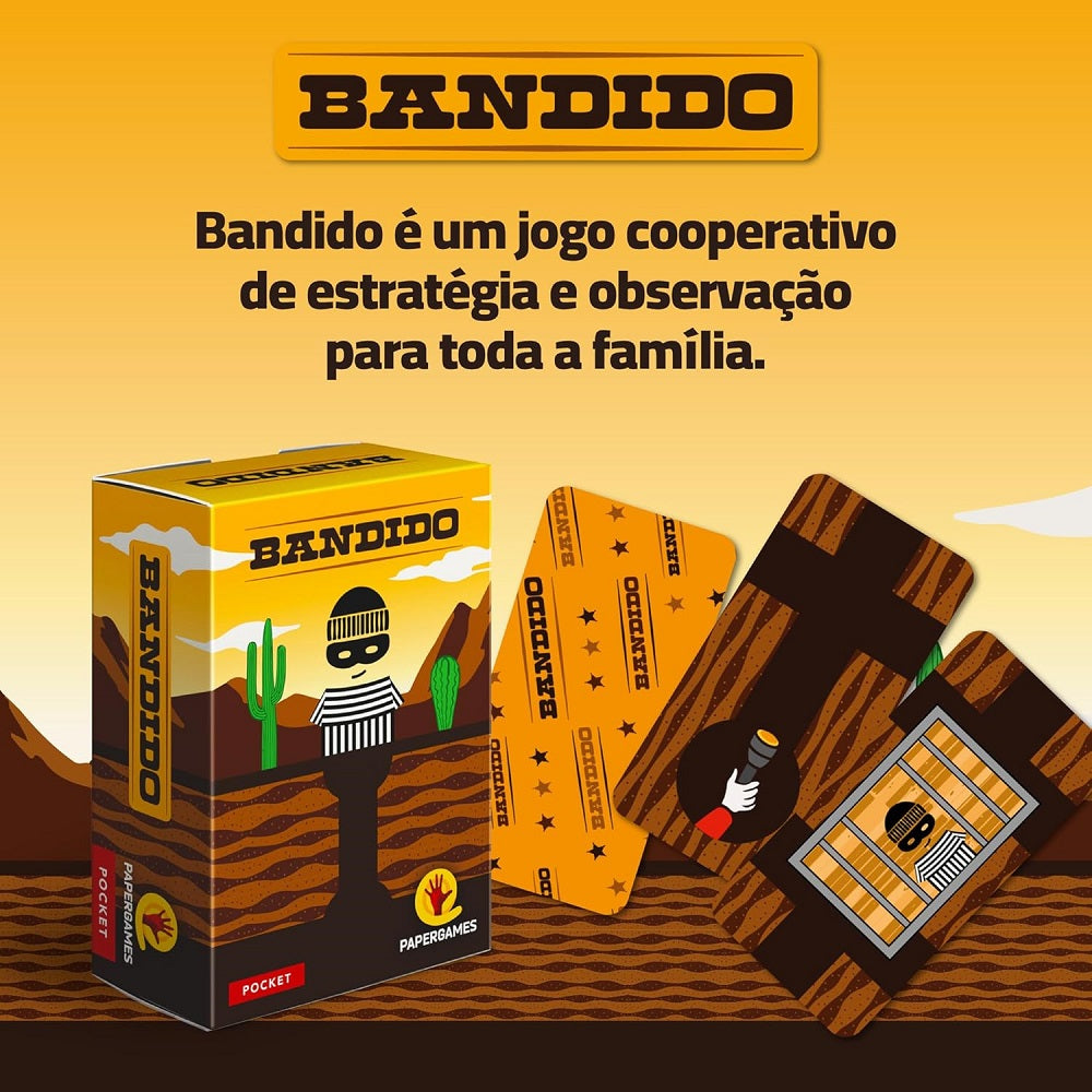 Jogo de Cartas Bandido - PaperGames