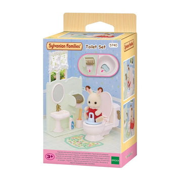 Sylvanian Families Conjunto De Toalete Banheiro - Epoch