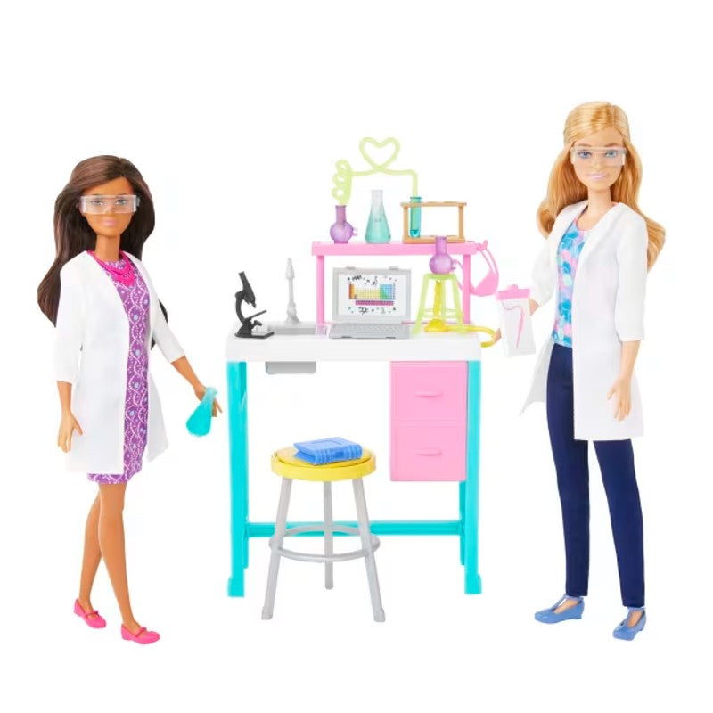 Conjunto de laboratório de ciências da Barbie - Mattel