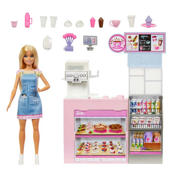 Barbie Cafeteria com  Acessórios - Mattel