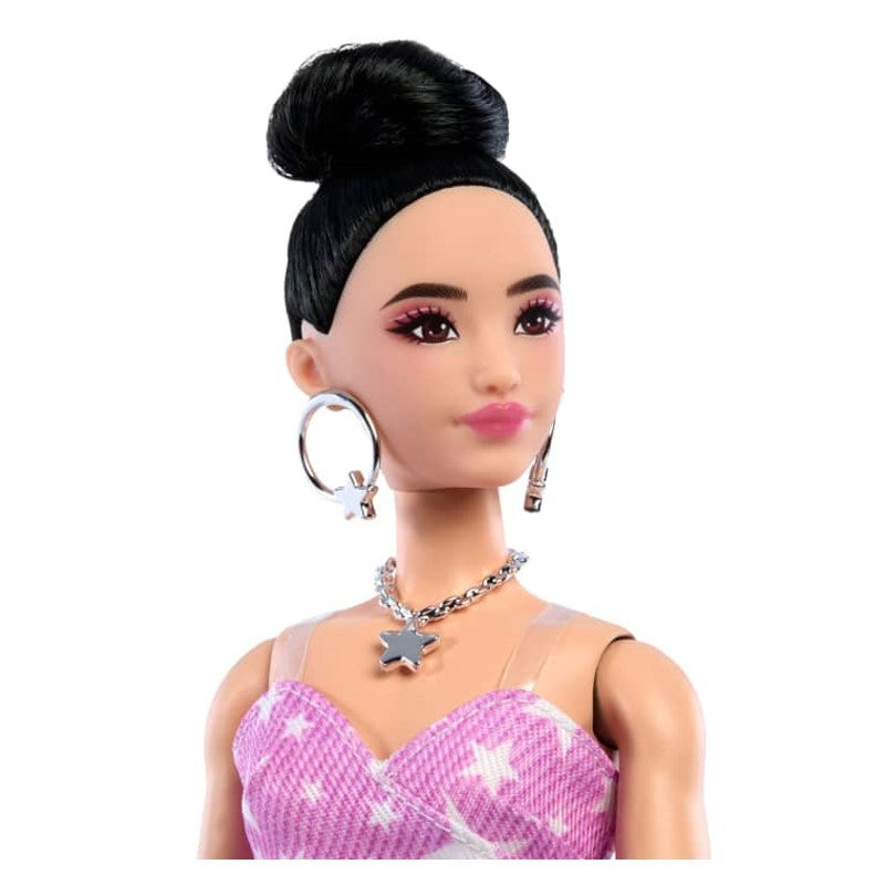 Boneca Barbie Fashionista Deluxe Style Cabelo Preso - Mattel