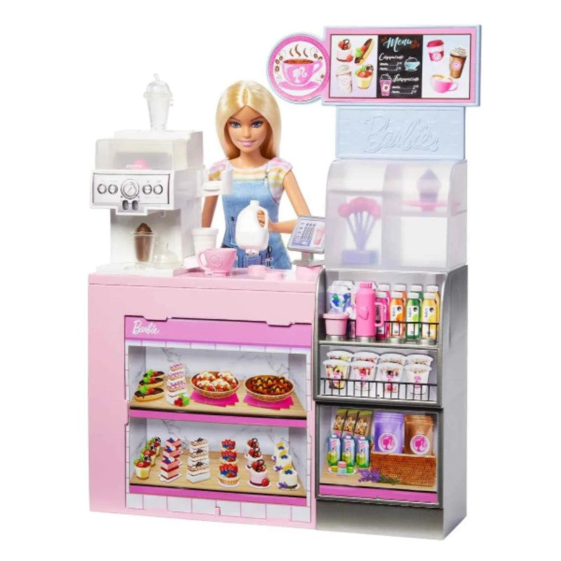 Barbie Cafeteria com  Acessórios - Mattel