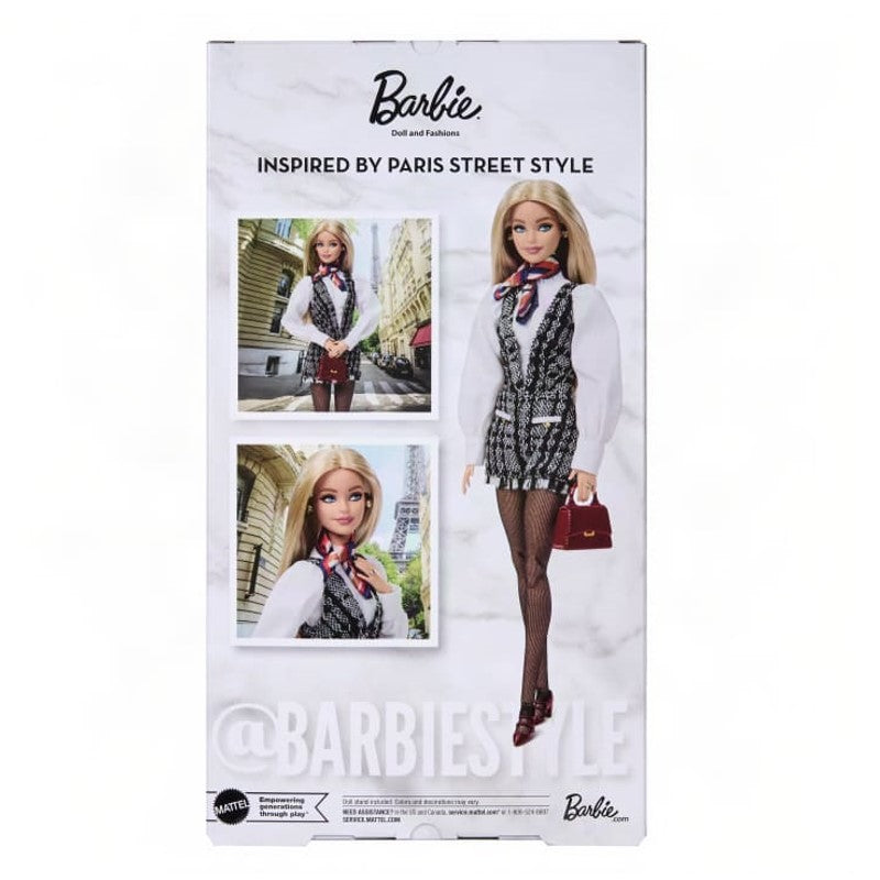 Barbie Signature Boneca de Coleção Style Travel Paris - Mattel