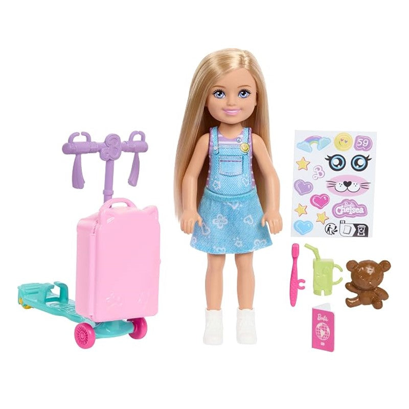 Barbie Boneca Chelsea Aventuras Ilimitadas - Mattel