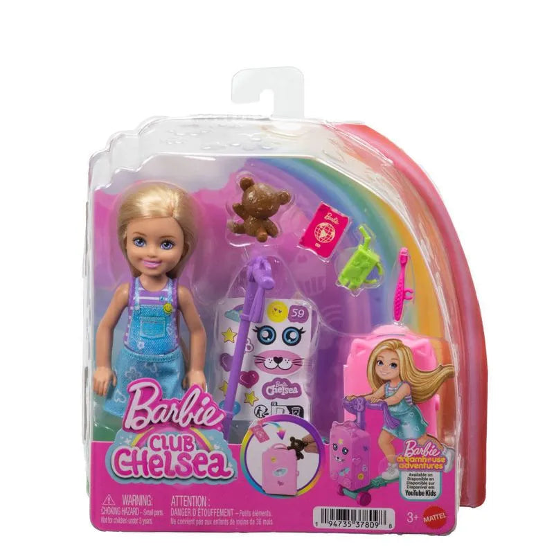 Barbie Boneca Chelsea Aventuras Ilimitadas - Mattel