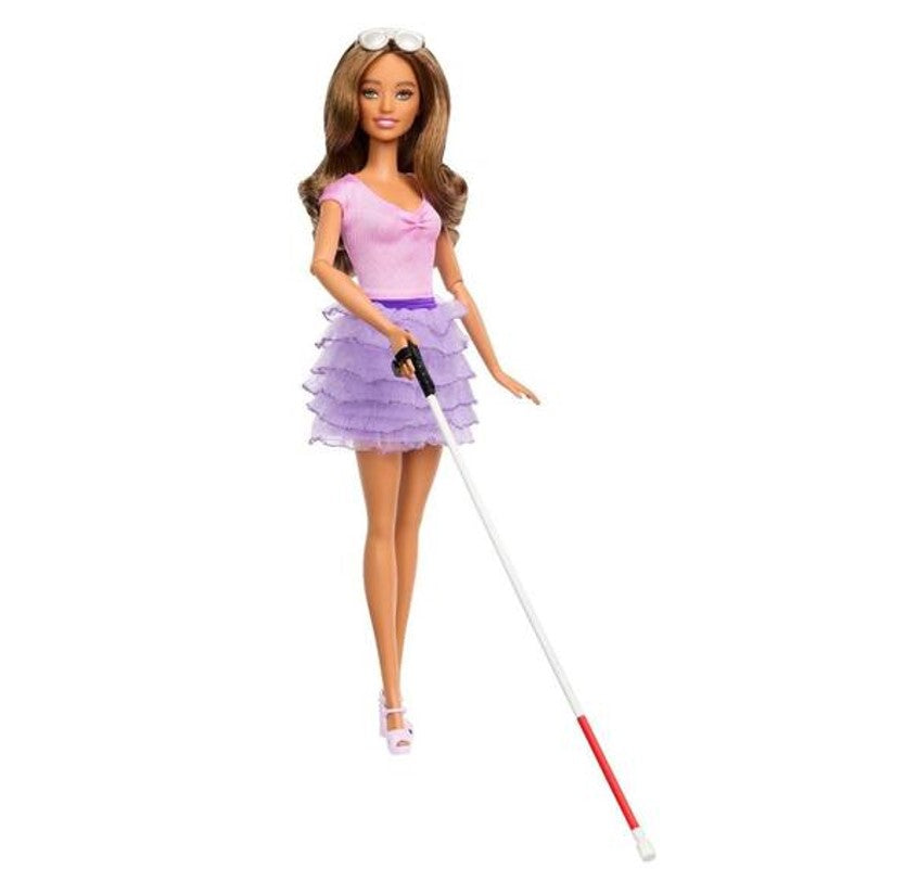 Boneca Barbie Fashionista Cega - Mattel HRH17