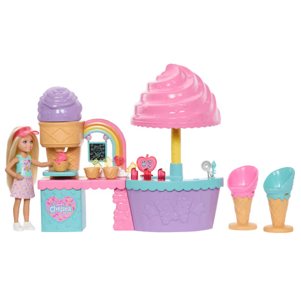 Barbie Chelsea Conjunto de Brinquedo Sorveteria - JMJ42
