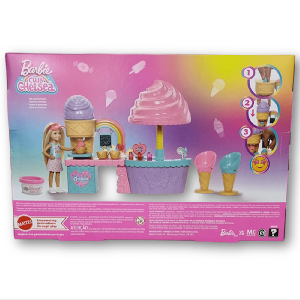 Barbie Chelsea Conjunto de Brinquedo Sorveteria - JMJ42