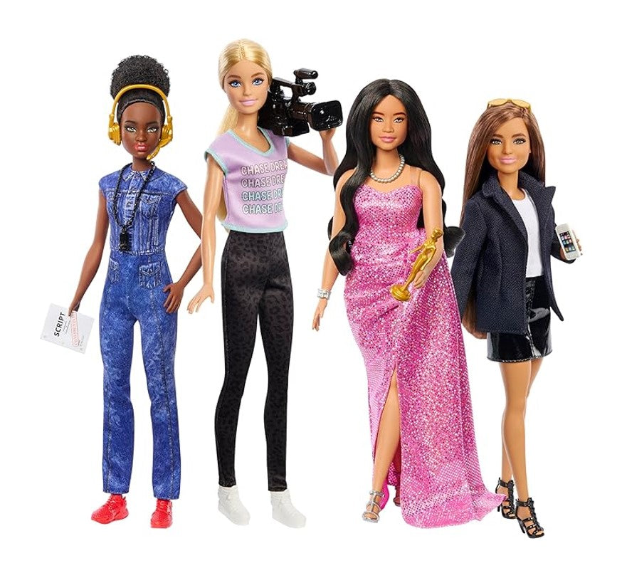 Boneca Barbie Profissões Diretora De Cinema - Mattel