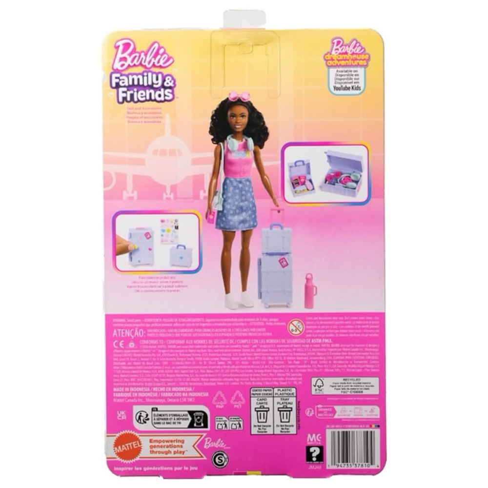 Barbie Family e Friends Aventura Sem Limites Brooklyn - JMJ48