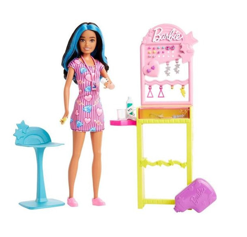 Barbie Family Skipper Perfuradora de Orelhas - Mattel