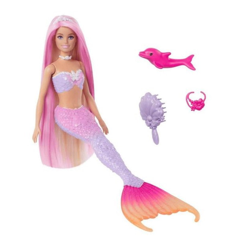 Boneca Barbie Fantasy Sereias Cores Mágicas HRP96 - Mattel
