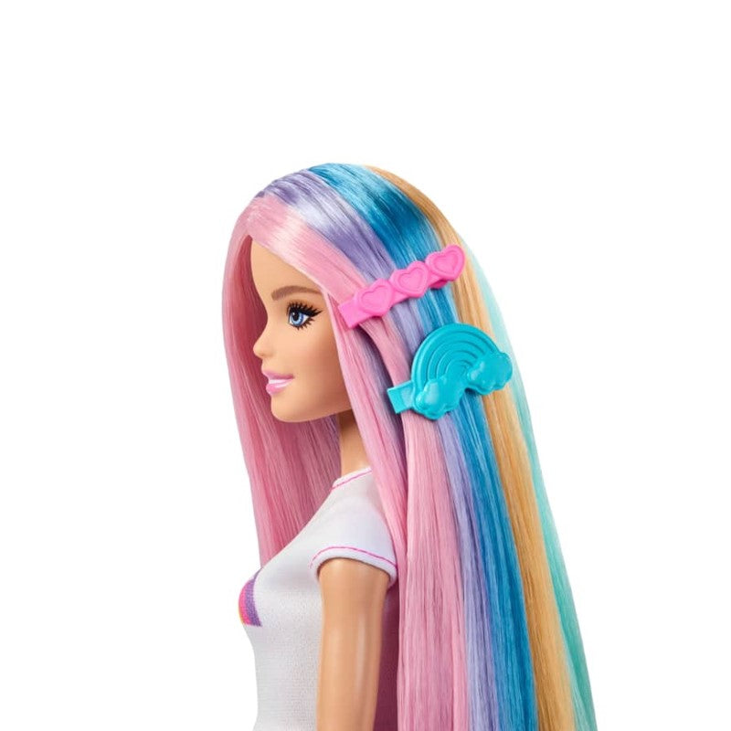 Boneca Barbie Fashionista Pinte e Decore o Cabelo - Mattel