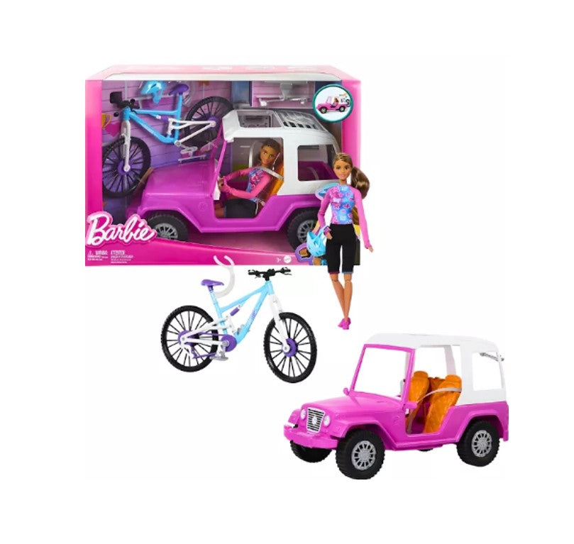 Barbie Estate Bicicleta De Montanha Com Boneca - Mattel