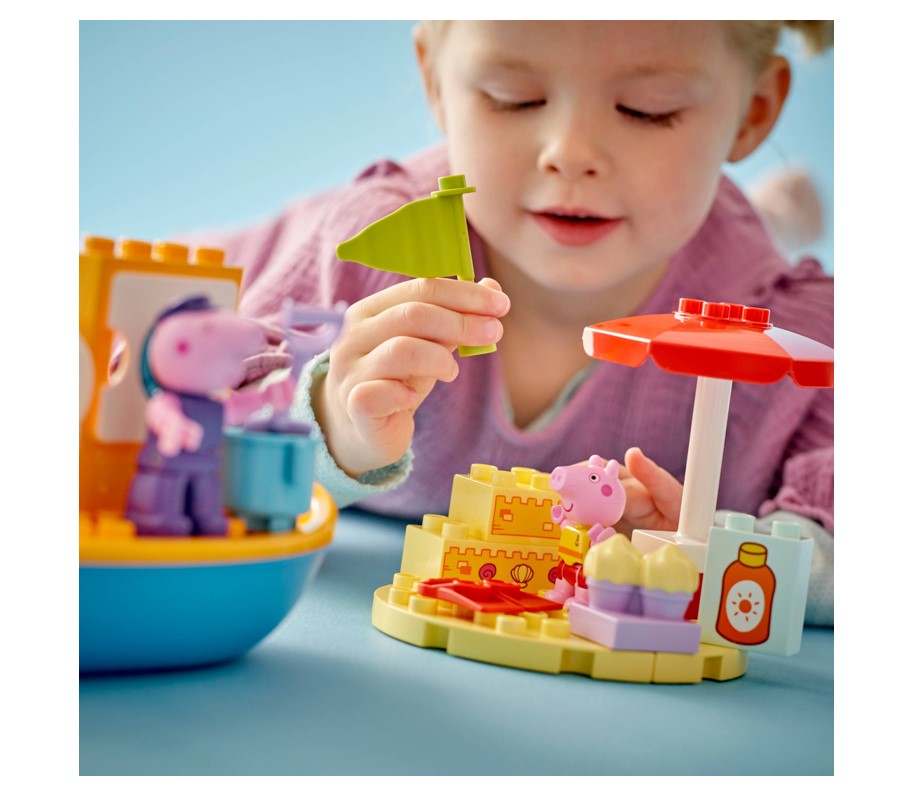 Lego Duplo Passeio de Barco Peppa Pig - 10432
