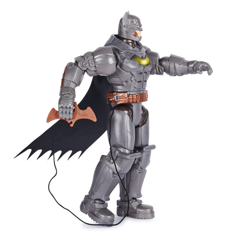 Boneco Batman Cinza 30cm com Luz e Som - Sunny